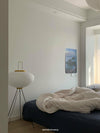 Rice Paper Lantern Floor Lamp