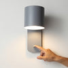 Versatile Swiveling Cylinder Wall Lamp