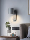 Versatile Swiveling Cylinder Wall Lamp
