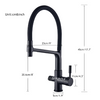 PureFlow Duo Kitchen Faucet with Dual Outlet and Water Filtration