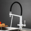 PureFlow Duo Kitchen Faucet with Dual Outlet and Water Filtration
