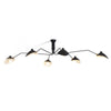 Serge Mouille Model A Ceiling Light