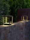 Outdoor Square Frame Post Light