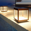 Outdoor Square Frame Post Light