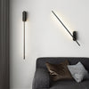 Metal Wall Sconce in Stick Shape