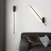 Metal Wall Sconce in Stick Shape
