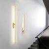 Metal Wall Sconce in Stick Shape