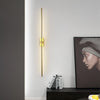 Metal Wall Sconce in Stick Shape