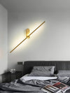 Metal Wall Sconce in Stick Shape