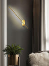 Metal Wall Sconce in Stick Shape