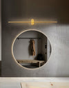 Metal Wall Sconce in Stick Shape