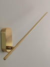 Metal Wall Sconce in Stick Shape