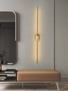 Metal Wall Sconce in Stick Shape