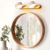 Double Travertine Wall Light