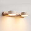 Double Travertine Wall Light