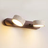 Double Travertine Wall Light