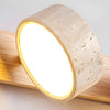 Double Travertine Wall Light