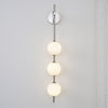 Vertical Globe Wall Light