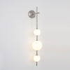Vertical Globe Wall Light