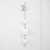Vertical Globe Wall Light