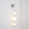 Vertical Globe Wall Light