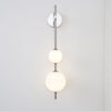 Vertical Globe Wall Light