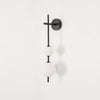 Vertical Globe Wall Light