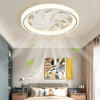 Intelligent Ceiling Fan for Bedrooms with Integrated LED Lighting