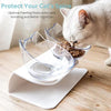 Elevated Orthopedic Cat Feeding Bowl