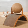 Sturdy Cat Scratching Post Featuring a Sisal Ball