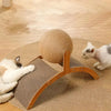 Sturdy Cat Scratching Post Featuring a Sisal Ball