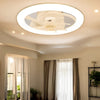Contemporary Ceiling Fan Featuring Integrated LED Lighting