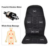 Relaxing Electric Massage Chair Pad with Heat Therapy - Perfect for Home and Car Use
