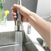 360° Rotating Stainless Steel Kitchen Faucet with Pull-Down Sprayer