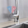 360° Rotating Pull-Out Kitchen Faucet with Dual Spray Modes