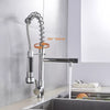 360° Rotating Pull-Out Kitchen Faucet with Dual Spray Modes