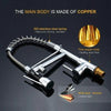 360° Rotating Pull-Out Kitchen Faucet with Dual Spray Modes