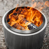 Compact Smokeless Fire Pit for Outdoor Use