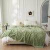 Reversible Thick Lambswool Blanket - CozyLuxe