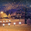 SunLuxe Solar Garden Lights - Set of 3 Waterproof LED Orbs