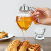 AmberDrop Drip-Free Honey Dispenser – Elegant Design
