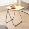 Contemporary Acrylic Folding Coffee Table with Metal Base