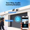 2K Solar-Powered WiFi PTZ Camera with Auto-Tracking and Night Vision Features