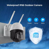 2K Solar-Powered WiFi PTZ Camera with Auto-Tracking and Night Vision Features