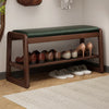 Minimalist Solid Wood Shoe Storage Bench for Entryway